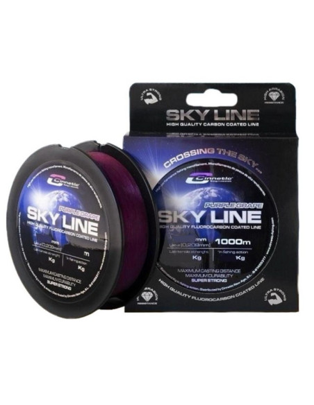 Cinnetic Skyline 0.22mm 1000m Purple Grape